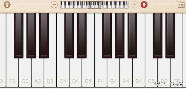 Phone can play the piano piano keyboard simulator