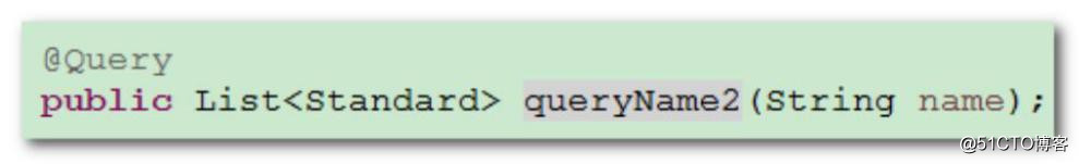 Spring data Query conditions that implement query