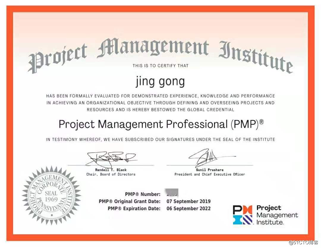 PMP pro forma mentality