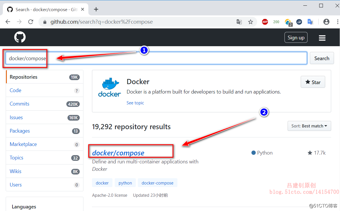 Docker三剑客之docker-compose