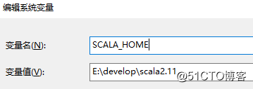 Scala development environment set up under Win10 system: Spark framework