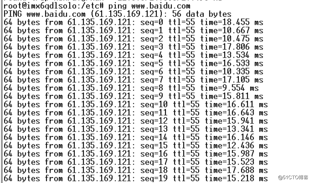 基于SAIL-IMX6网络可以ping通ip但是没有办法ping通域名解决办法