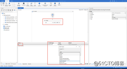 2.3 UiPath For Each loop active introduction and use
