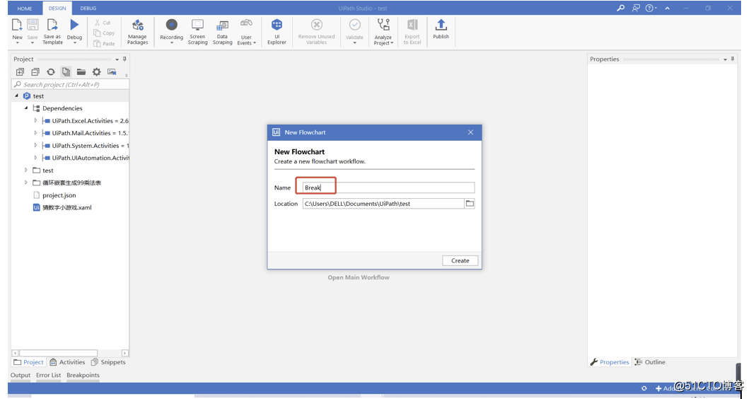 2.8 UiPath interrupt introduction and use of activities Break