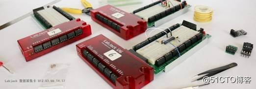 数据采集卡 labjack U6，T7 如何连接不同的传感器实现多种测量