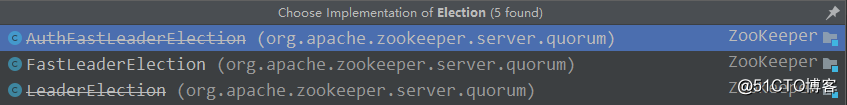 zookeeper (7) source code analysis - Cluster Leader election FastLeaderElection