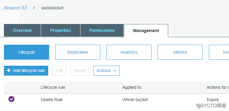 AWS Lambda automation and Python - automatically create a S3 Bucket lifecycle