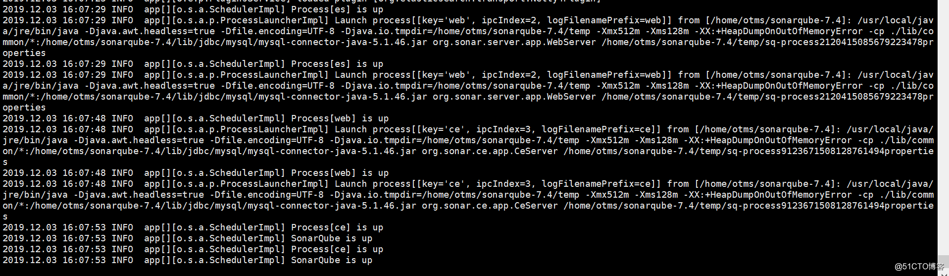 MySQL5.7+SonarQube7.4+SonarScanner4.2安装与使用