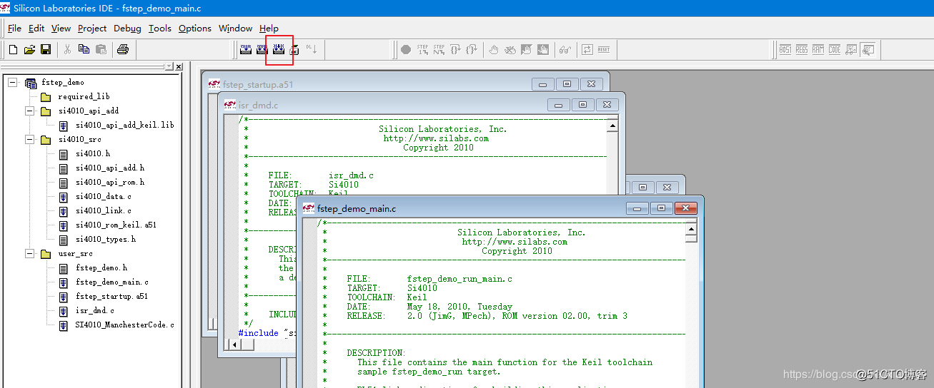 Si4010 simulation debugging Debug Instructions (Detailed graphics) Silicon