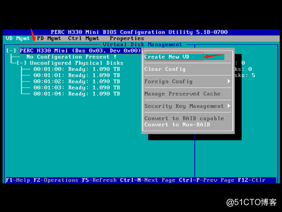 Dell R730服务器(R630,R720,R620)创建raid
