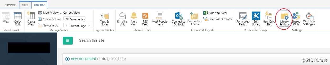 Close to specify how SharePoint document library search function