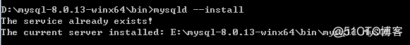 关于mysql解压版配置时出现NET HELPMSG 3534错误解决