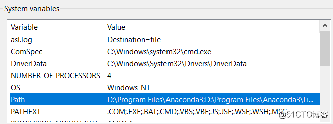 Add the environment variable manually Anaconda3