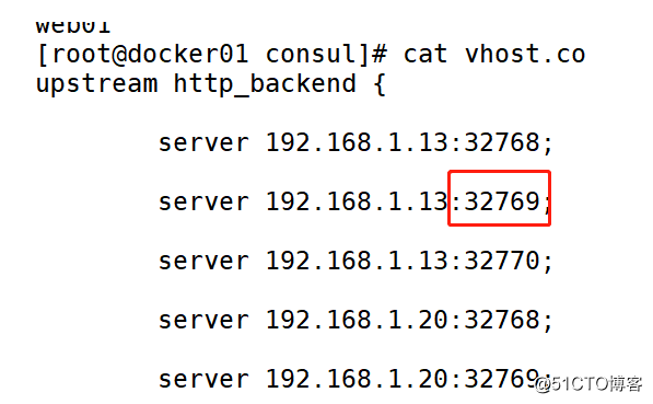 Docker + Consul + registrator achieve service discovery and nginx reverse proxy