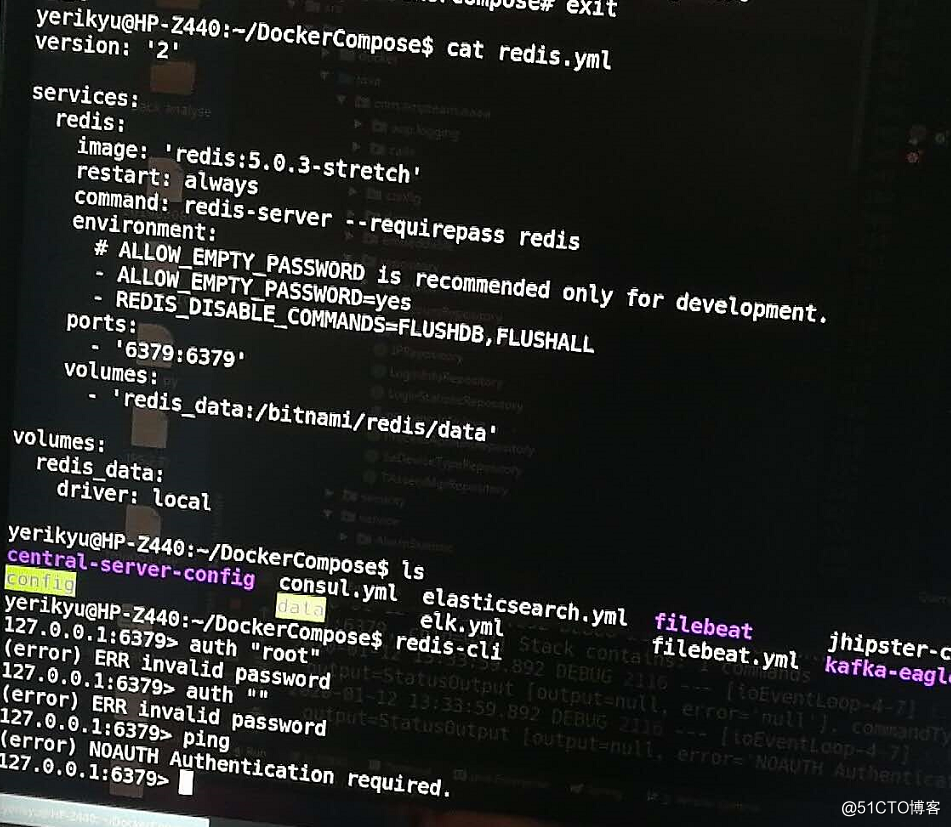 关于redis在docker-compose中免密配置的讨论