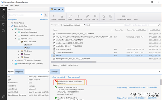 Use SAS to protect the security of Azure Storage