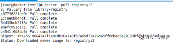 dockerfile文件 与 私有仓库registry的使用操作