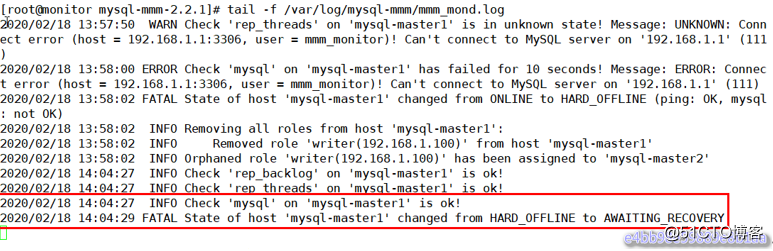 MMM # IT star is not a dream # MySQL High Availability Cluster of