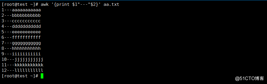 Linux 文本处理利器--Awk常用命令