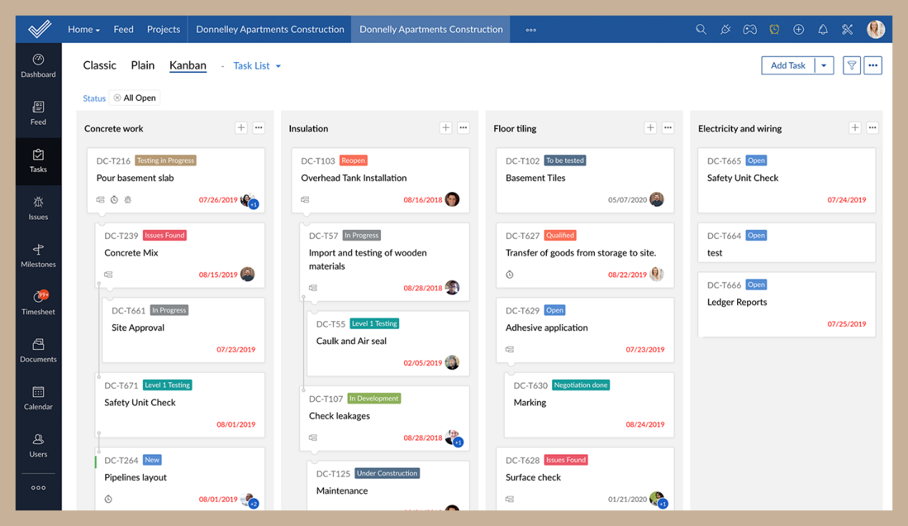 zoho projects 專案管理軟體新亮點