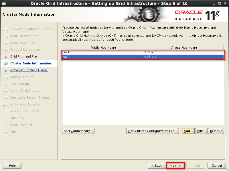 RHEL6.5安装Oracle RAC 11g（ 三，集群安装配置）