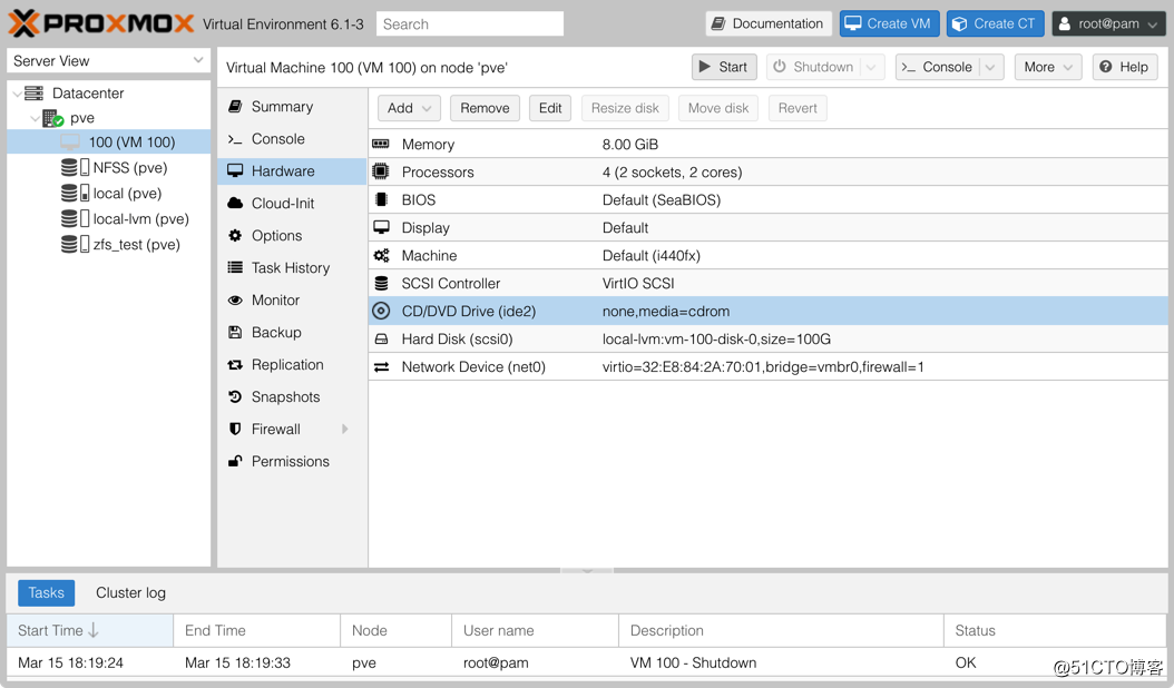 Proxmox VE 6.1 from zero to proficient - The first virtual machine to install and use