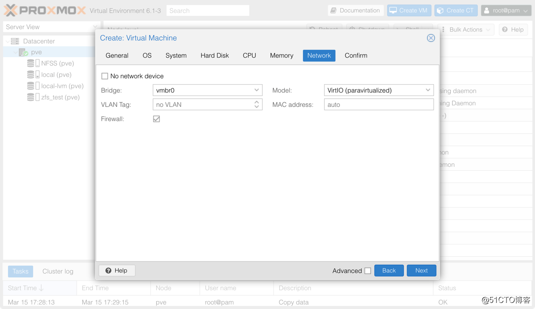 Proxmox VE 6.1 from zero to proficient - The first virtual machine to install and use