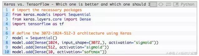 Keras还是TensorFlow？程序员该如何选择深度学习框架？