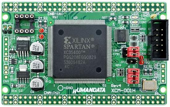 Xilinx 的 Spartan 系列 FPGA 芯片 图片来自网络，版权属于作者