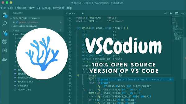 VSCodium：100% 开源的VS Code