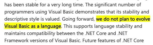 继Delphi之后，微软放弃 Visual Basic，VB是你的入门语言吗？