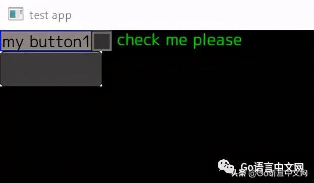 GoUI：一个非常简单的 GUI 框架