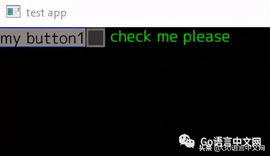 GoUI：一个非常简单的 GUI 框架