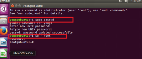 ubuntu14.04修改root用户密码,安装搜狗输入法